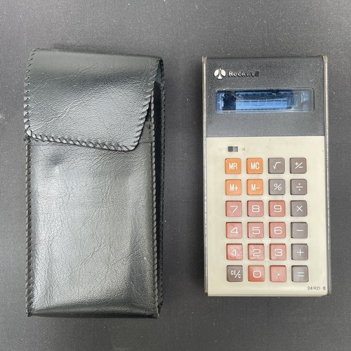 Rockwell vintage calculator - rockwell,
