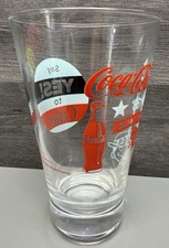 Coca Cola "Say Yes to Coke" 330ml Retro 1986 Drinks Glass Home Bar Man Cave