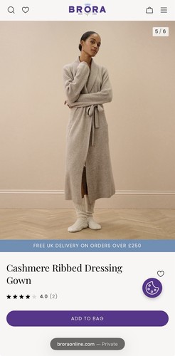 Brora 100 scottish cashmere - 100%,