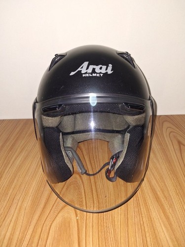 Motorcycle open face helmet - motorcycle,