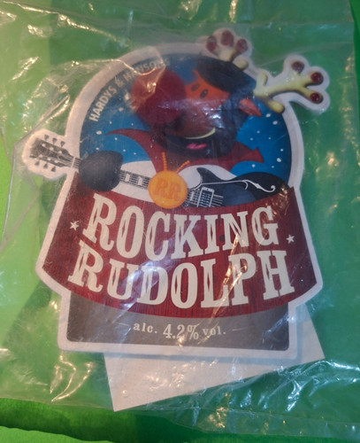 Beer pump clip badge hardy - badge, &