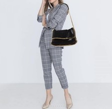 Stella McCartney Black Faux