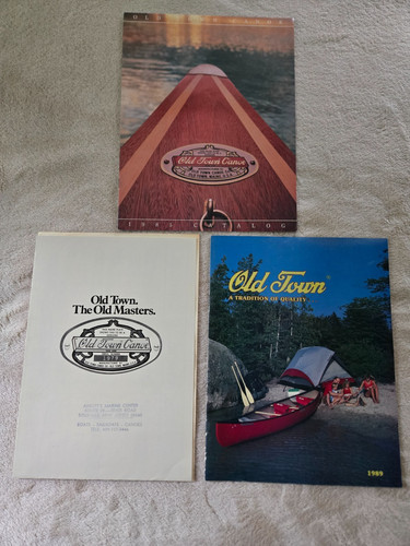 Vintage old town canoe - 3,