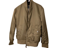 ZARA Olive Green Bomber Jacket