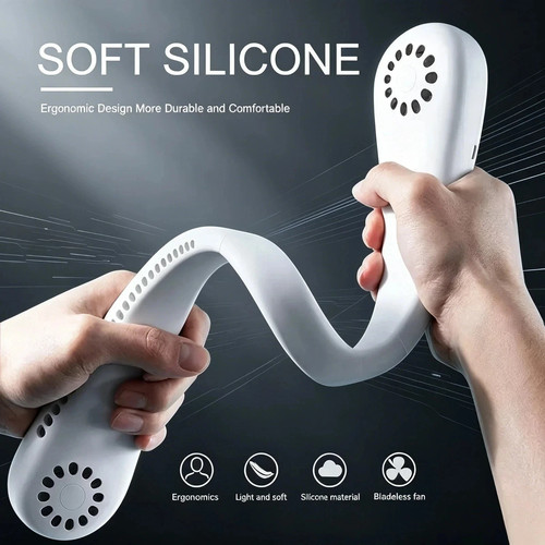 Neck fan hands - neck, bladeless