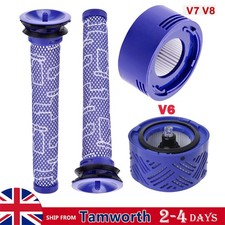 UK For Dyson V8/V6 V7 DC58  Spare Parts  Smart Home Appliance Front Rear Filters