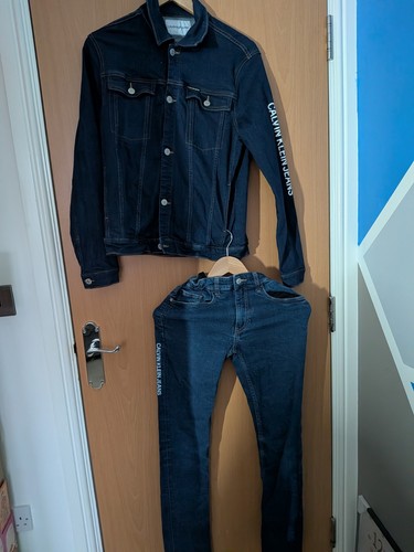 Calvin klein boys denim jacket - calvin,