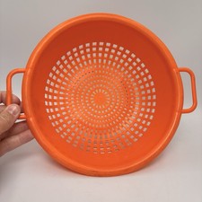 Vintage Orange Plastic