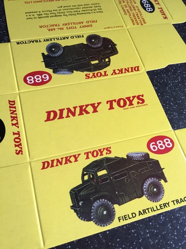 Dinky toys reproduction - reproduction, box