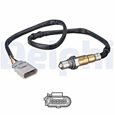 Grey lambda sensor delphi fits - delphi,