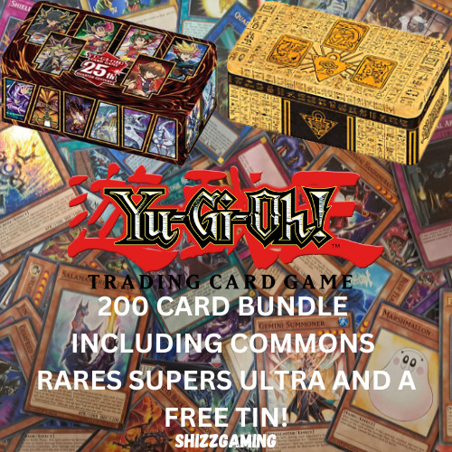 200 yugioh cards - 200,