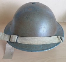WW2 British Home Front Devon Station Master's MK-II Brodie Steel Helmet - 1940