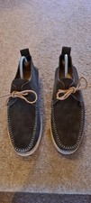Yogi Lawson Olive Suede Crepe
