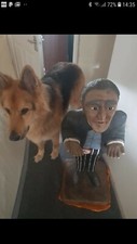 Butler Statue waiter without tray Middlesbrough dog not included 1 metre tall