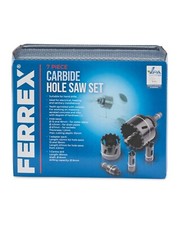Ferrex Carbide Hole Saw Set (7