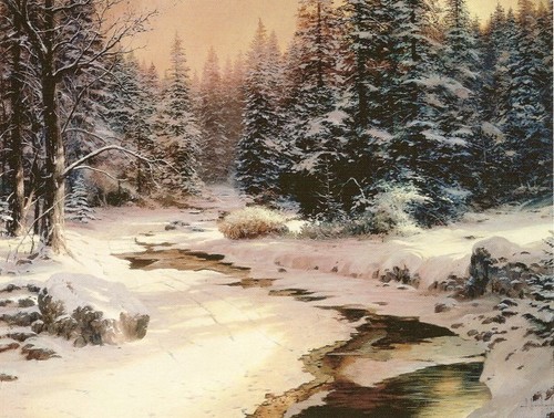 Thomas kinkade winters - thomas,