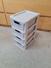 3-Tier Drawer Unit 25D x 19W x