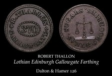 Lothian Edinburgh Gallowgate Conder Farthing D&H 126
