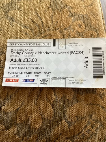 Derby manchester united - manchester,