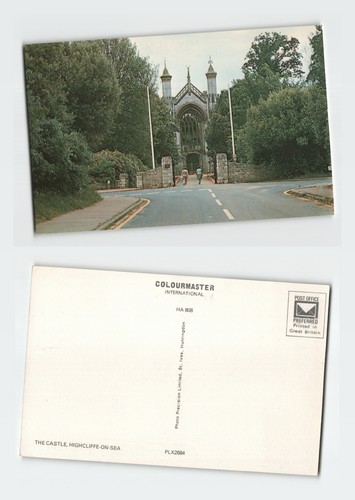 Vintage postcard highcliffe - vintage,