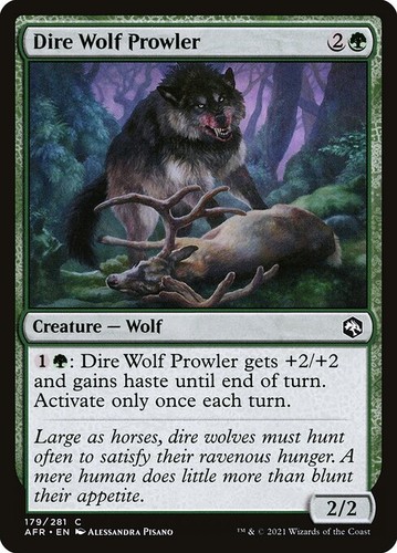 Mtg dire wolf prowler - [mtg],