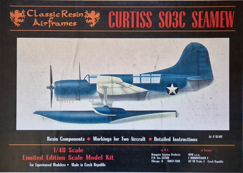 Curtiss so3c seamew 48 - so3c, 1/48