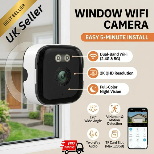 Window security camera 3mp - camera,