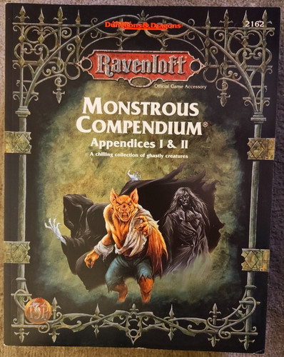Ravenloft monstrous compendium - ravenloft,