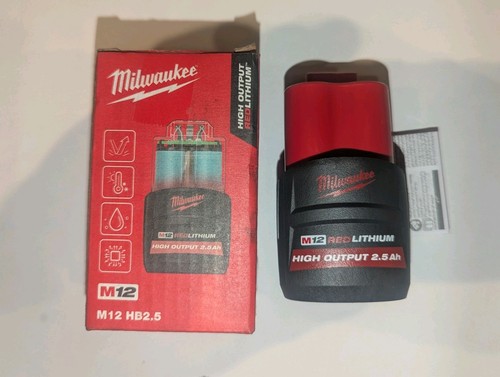 Milwaukee m12hb2 12v 5ah - milwaukee, 2.5ah