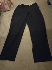 Ladies Taper Next Black Trousers Size 12r