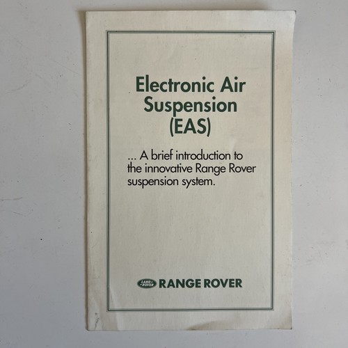 Range rover classic electronic - range,