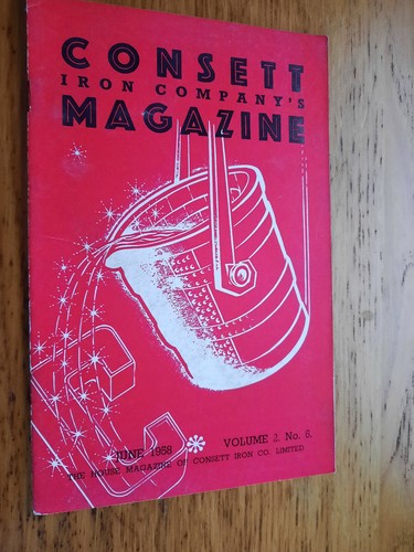 Consett iron company - company, magazine