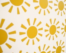 Sunshine vinyl wall art - vinyl,