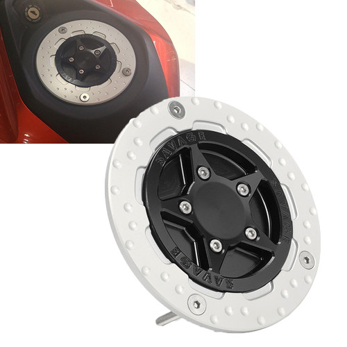 Gas fuel tank cap - cover, for