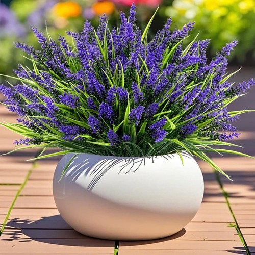 10pcs artificial plants fake - 10pcs,