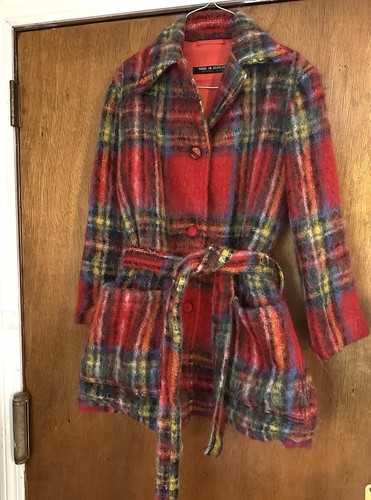 Scottish mohair wool car coat - mohair/wool,