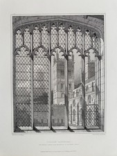 1846 Antique Print; Durham
