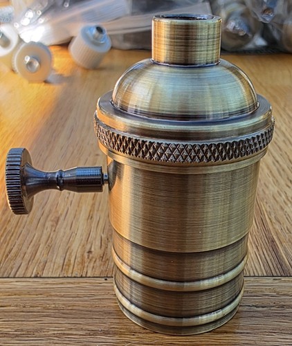 Retro copper edison e27 light - retro,