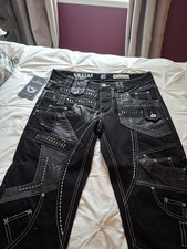 Gents G-Rag Tokyo Label Jeans. Black. Brand New With Tags. Fabulous And Rare.