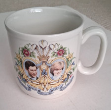 Charles & Diana Wedding Commemorative Mug 1981