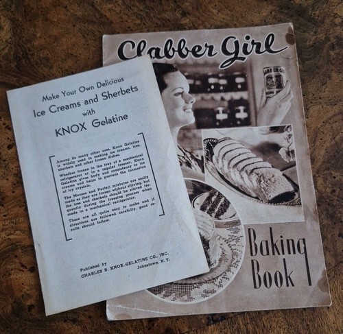 Vtg 1930s clabber girl - vtg,
