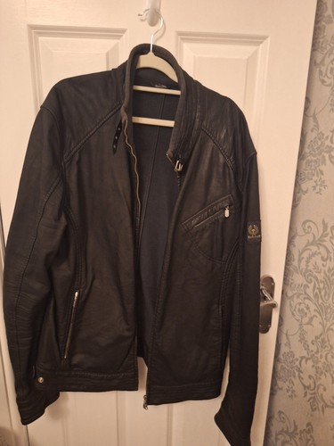 Belstaf black bomber jacket - black,