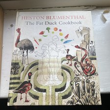 The Fat Duck Cookbook by Heston Blumenthal Hardcover, 2009