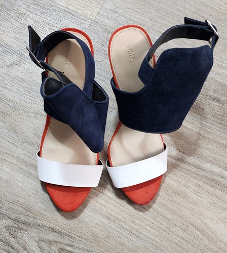 Zara women navy - zara, suede