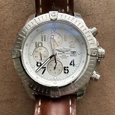 Breitling Super Avenger White Men's Watch - A13370