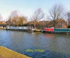 Photo 12x8 Narrowboats on the