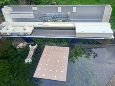 Silver Reed knitting machine fine gauge SK830 electronic modular read descriptio