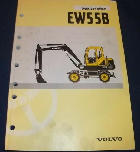 Volvo ew55b excavator - volvo,