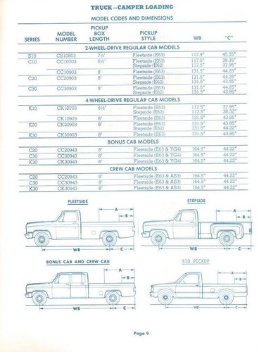 1982 chevy pickup truck - 1982,