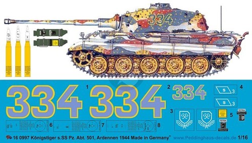 Peddinghaus tiger ii tank - tiger,